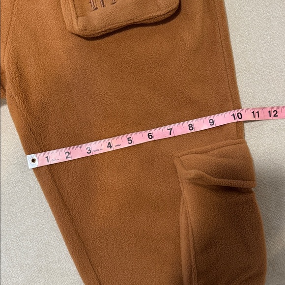 Rust Sweater Pants w/ Drawstring - Picture 13 of 13